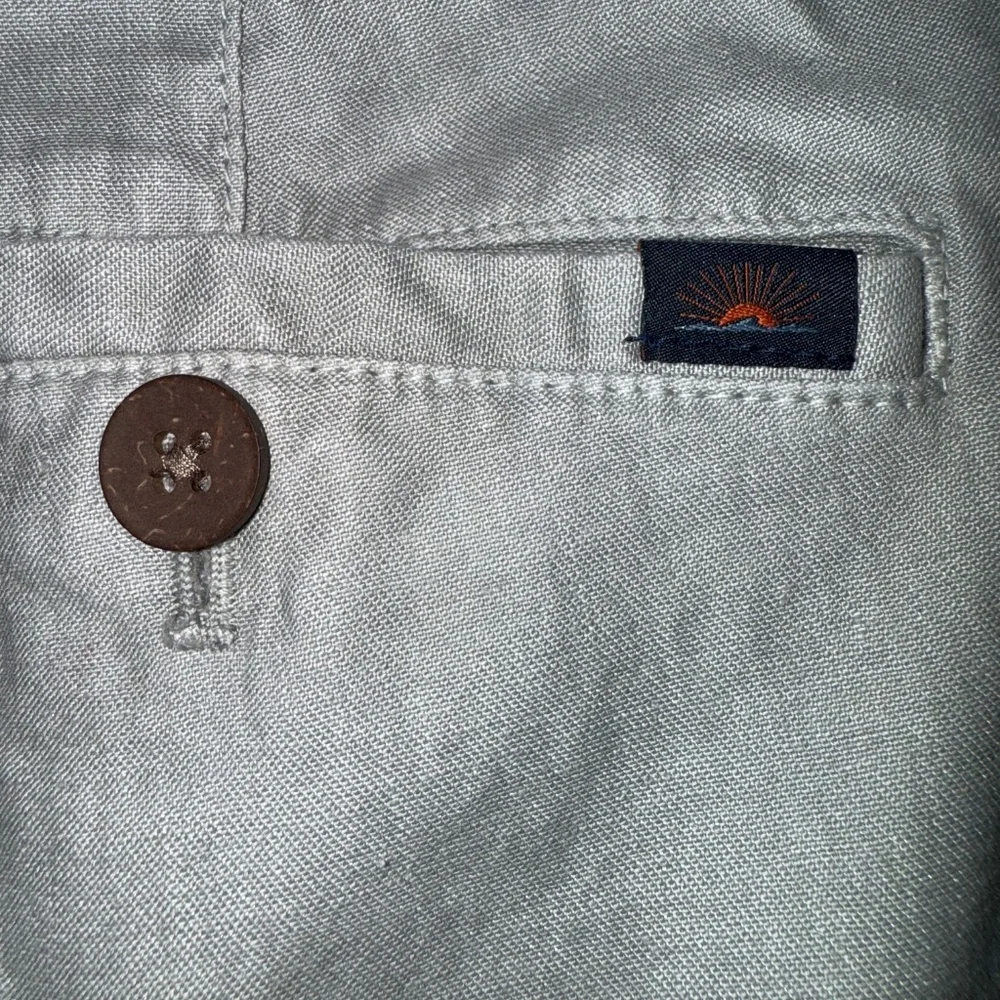 Faherty Linen Organic Cotton Shorts 30